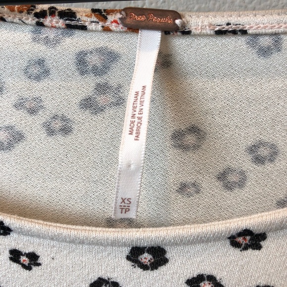 Free People Bell Long Sleeve To The Tropics Top - Picture 4 of 4